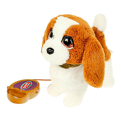 Интерактивный щенок Седди 22 см с пультом поводком Мой питомец My Friends JX-14293 (12) 1